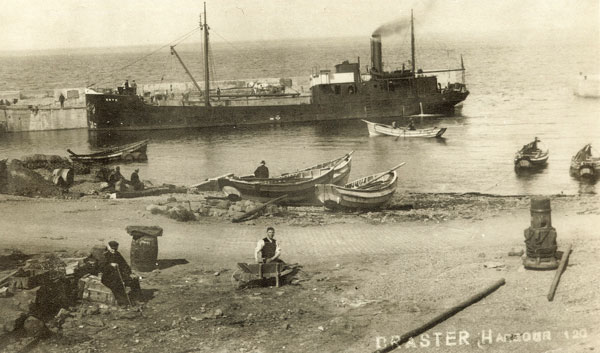 Capstan in Craster Harbour 1913