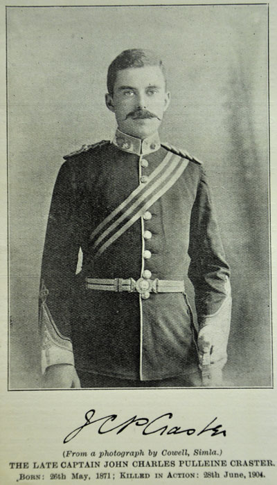 St George's Gazette obituary photograph of Captain Craster
