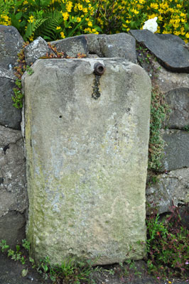 Remains of standpipe on West End.