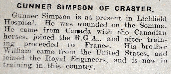 Alnwick and County Gazette, August 5th, 1918