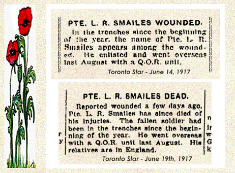 Toronto Star June 14th & 19th, 1917